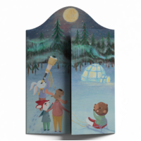 Snowy Scandi Advent Calendar