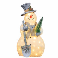 LED Snowy Snowman 120cm