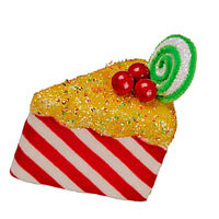 Candy Yellow Cake Slice 12cm