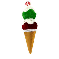 Gingerbread Ice Cream Cone 24cm