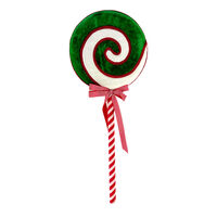 Candy Green Swirl Lollypop 85cm