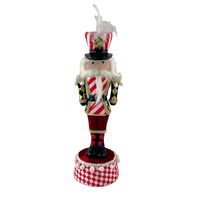 Christmas Stripe Nutcracker 64cm