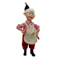 Standing Elf Chef 30cm