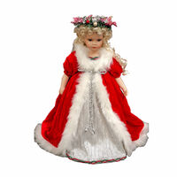 Porcelain Angel Red 45cm