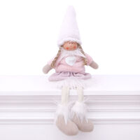 Nordic Pink Plush Angel 44cm