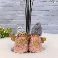 Angel Hanging Deco 2 pc - Blush Pink