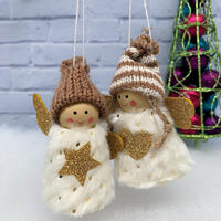Angel Hanging Deco 2 pc - Snow White