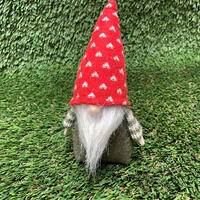 Nordic Gnome 16cm - Red Hat/Green
