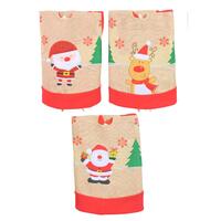 Tree Skirt Natural W/Cute Motifs 90cm 3asst