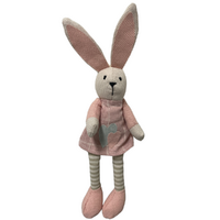 Floppy Bunny Pink 25cm
