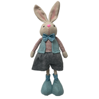 Boho Bunny Blue Standing 54cm