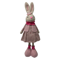 Boho Bunny Pink Standing 54cm