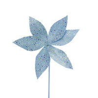 Blue Easter Flower Stem 26cm