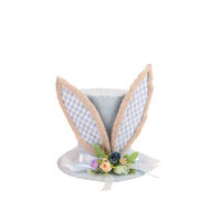 Bunny Ears Top Hat Blue 30cm