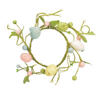 Pastel Egg Wreath 22cm