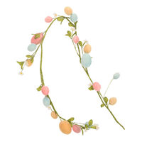 Velvet Egg Garland 120cm