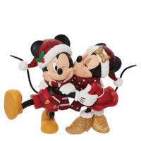 Mickey & Minnie Holiday 16cm