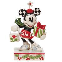 Minnie with Bag & Gift 13cm