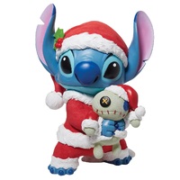 Stitch Santa Statue 35cm