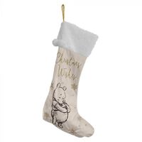 Winnie Pooh Collectible Velvet Christmas Stocking 62cm