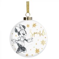 Minnie Mouse Christmas Bauble  9cm