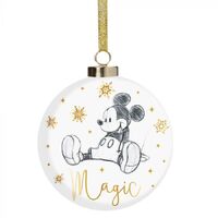 Mickey Collectible Christmas Bauble 10cm