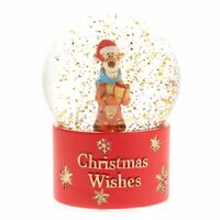 Tigger Snow Globe 'Christmas Wishes' 10cm