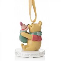 Winnie the Pooh Christmas Hanging 8cm