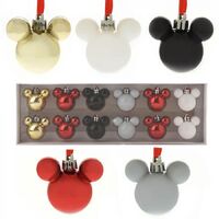 Mickey Christmas Mini Baubles 12pc Set