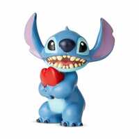 Stitch with Heart Mini Figurine 6cm