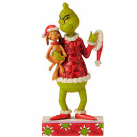 Grinch Holding Max Under Arm 19.3cm