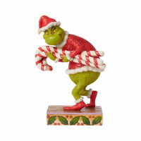 Grinch Stealing Candy Canes 19cm