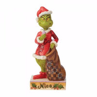 2-Sided Naughty/Nice Grinch 21cm