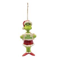 Grinch Bah Humbug Hanging 13cm