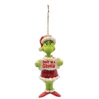 Don't Be Grinch Hanging 13cm