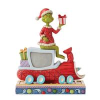 Grinch on Train 20cm