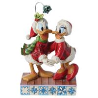 Donald & Daisy Mistletoe (90th Anniversary) 16cm