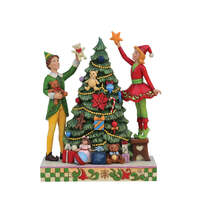 Buddy Elf & Jovie Decorating Tree 22cm