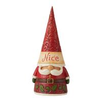 Naughty/Nice 2-Sided Gnome 21cm