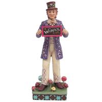 Willy Wonka with Rotating Chocolate 18cm