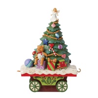 Christmas Train Tree Car 15cm