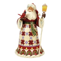 Santa w. Cardinal 31cm