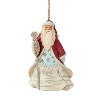 Santa w. Snowflakes 13cm