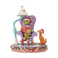 LED Grinch Reading Chair w. Max 20cm