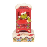 Grinch in Mail Box 15cm