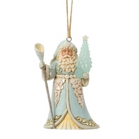 Santa w. Sea Glass 10cm