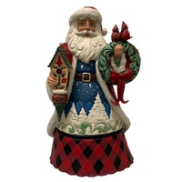 Santa w. Wreath 25cm