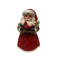 Santa w. Cardinal 8cm