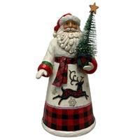 Santa w. Sisal Tree 21cm