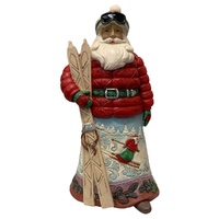 Santa w. Skis 21cm